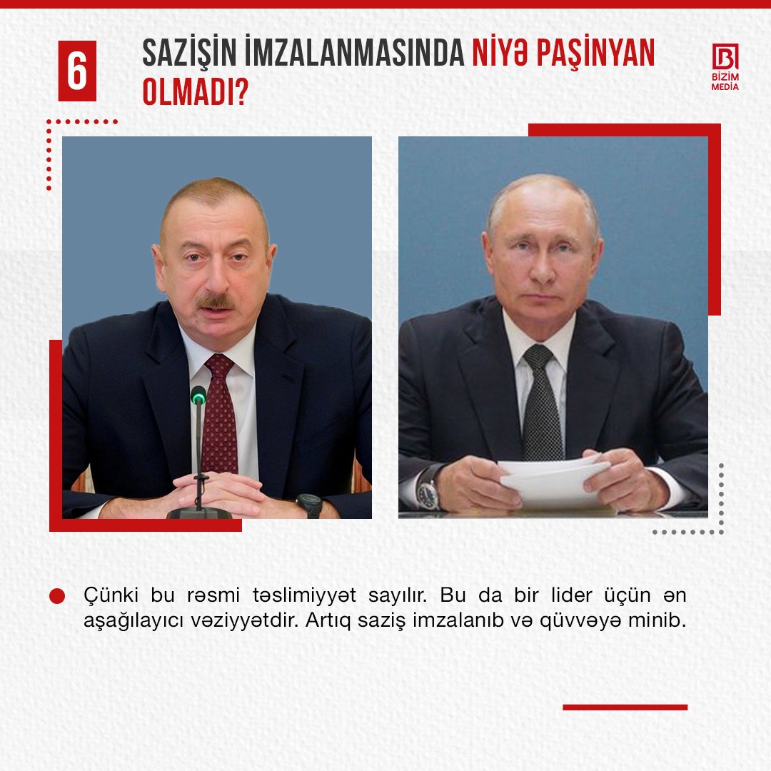 10 Noyabr Qələbə bəyanatında nələr nəzərdə tutulur? - foto 6