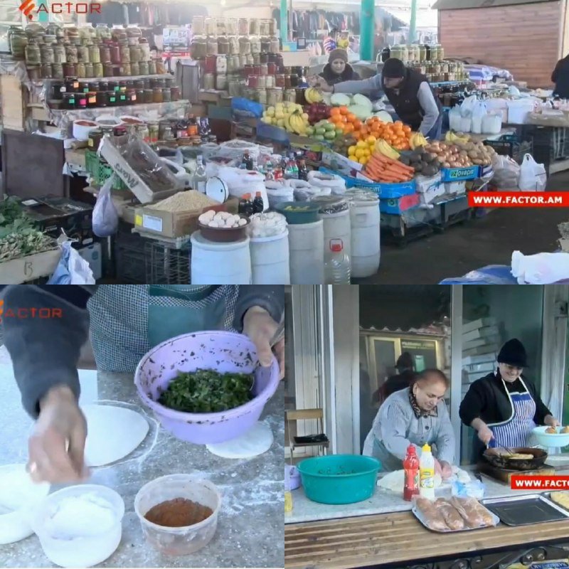 Ermənilər Xankəndi bazarını zəbt etdilər - FOTO - foto 1