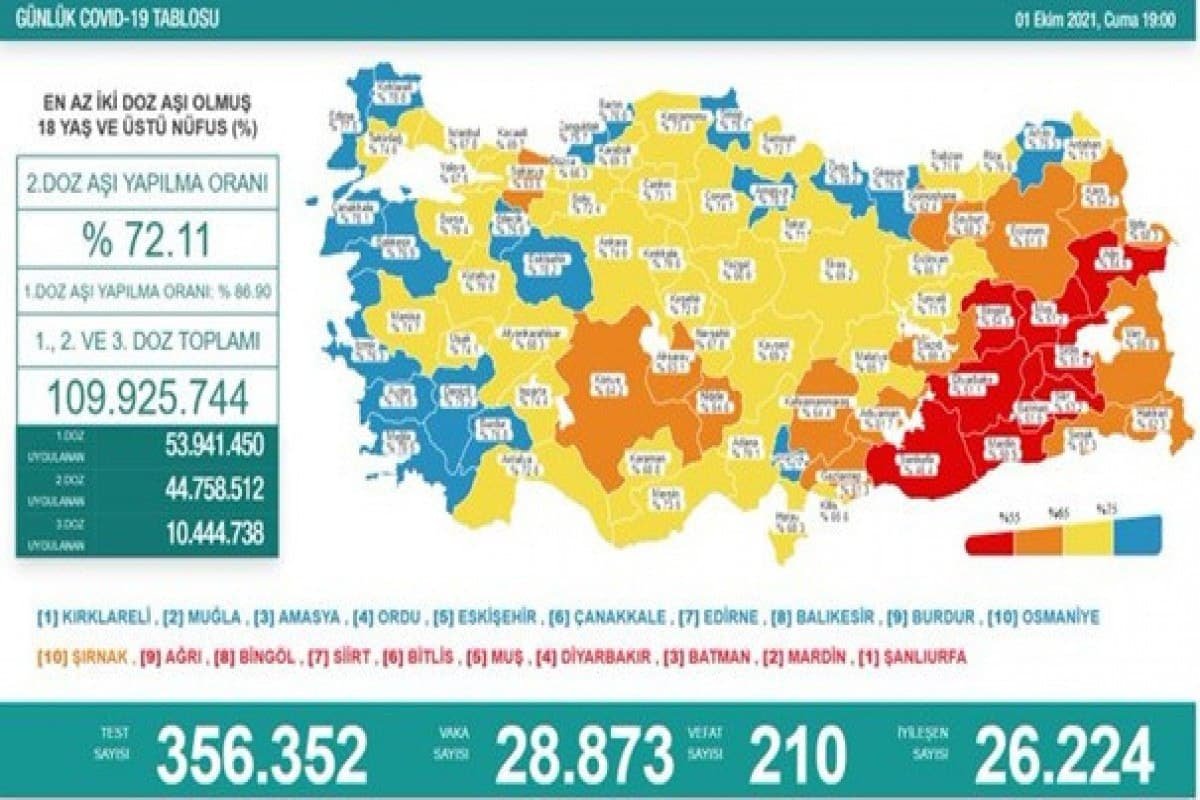 Türkiyədə bu gün koronavirusdan neçə nəfər ölüb? - AÇIQLAMA  - foto 1