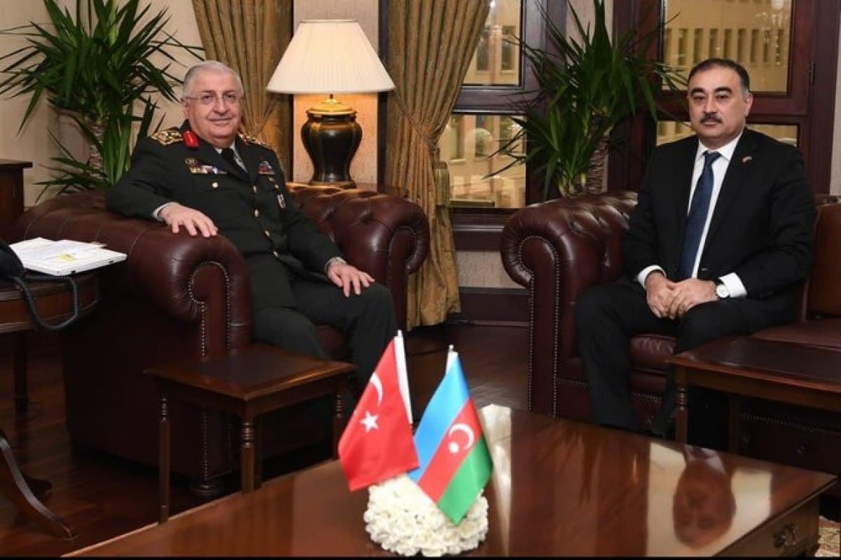 Türkiyənin Baş Qərargah rəisi Azərbaycan səfirini qəbul etdi - FOTO - foto 1