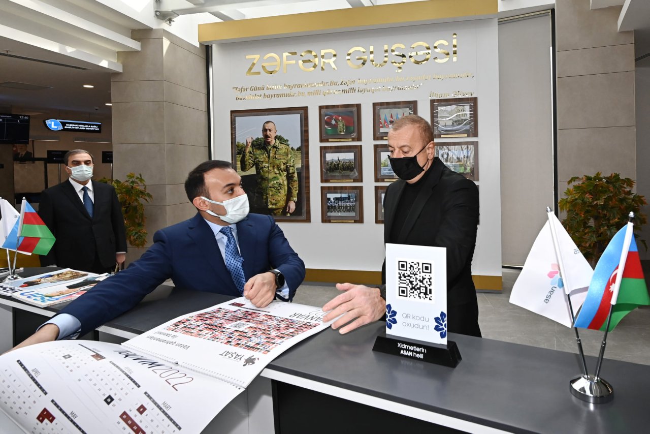 Prezidentin Gəncədə açılışını etdiyi “ASAN xidmət” mərkəzindən maraqlı FOTOLAR  - foto 6
