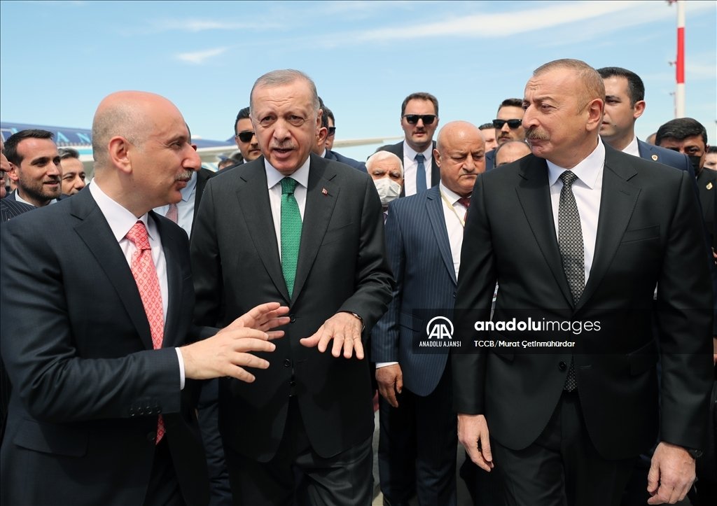 İlham Əliyevlə Ərdoğanın görüşündən səmimi - FOTOLAR - foto 5