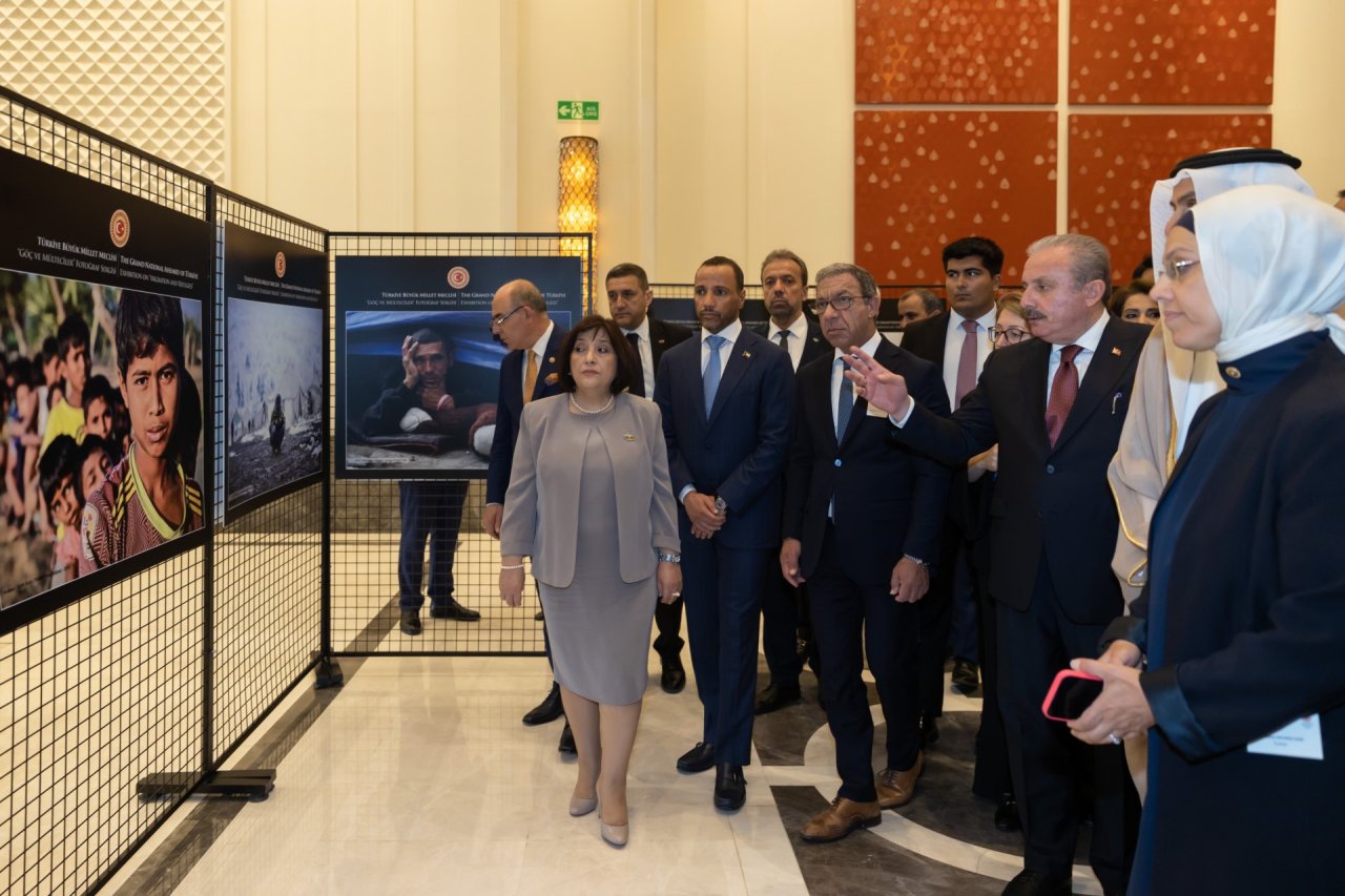 Sahibə Qafarova Mustafa Şentopla görüşdü - YENİLƏNİB/FOTO  - foto 3