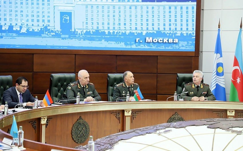 Kərim Vəliyev MDB Müdafiə Nazirləri Şurasının iclasına qatıldı - FOTO - foto 1