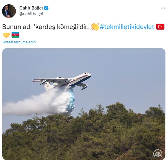 Türkiyə səfirindən Azərbaycana təşəkkür: “Bunun adı qardaş köməyidir” - foto 1