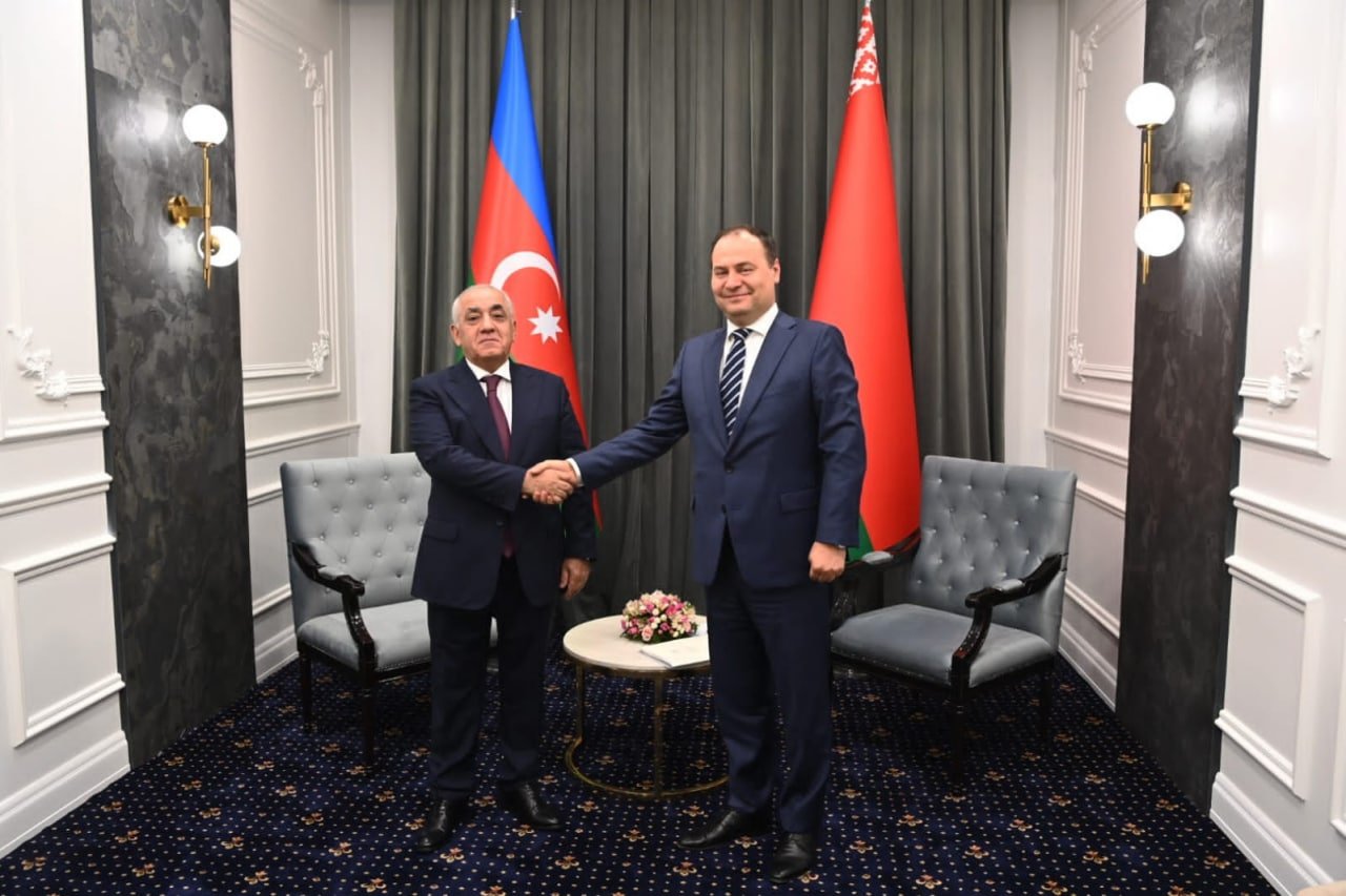 Əli Əsədov belaruslu həmkarı ilə MÜZAKİRƏLƏR APARDI - foto 1