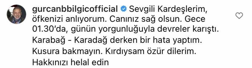 Türkiyəli yazar “Qarabağ” yanlışına görə ÜZR İSTƏDİ - foto 1