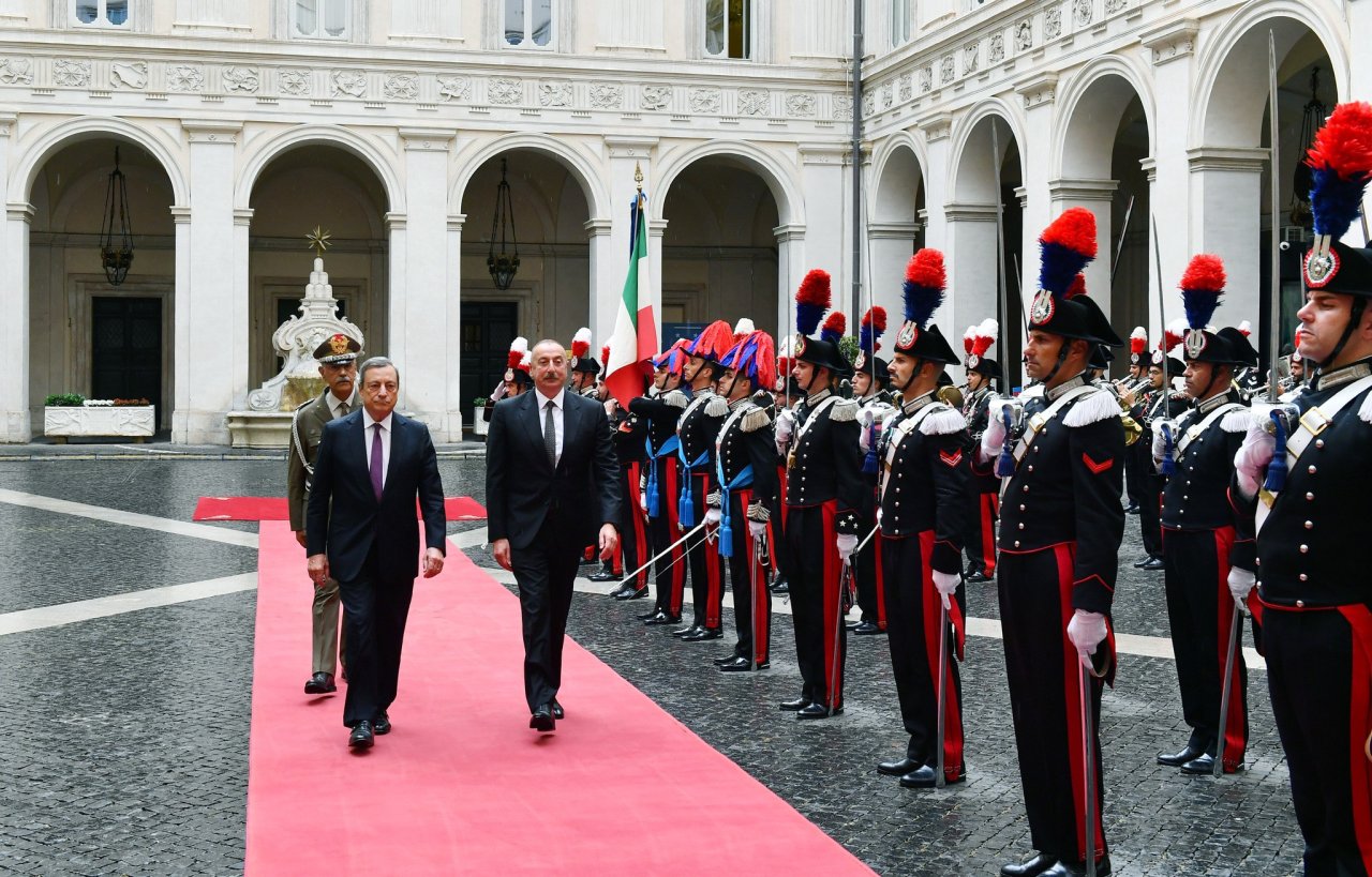 Prezident İlham Əliyev İtaliya Nazirlər Şurasının sədri ilə görüşdü - YENİLƏNİB/FOTO - foto 4