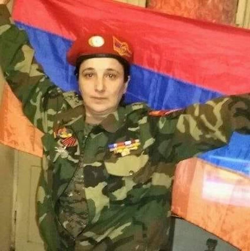 Azərbaycanlılara qarşı vəhşiliklər edən erməni qadın terrorçu MƏHV EDİLDİ - FOTO - foto 1