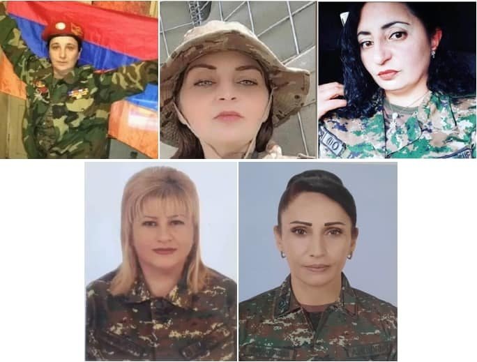 Azərbaycana qarşı son döyüşdə məhv edilən 5 erməni qadın hərbçinin adı açıqlandı - FOTO - foto 1