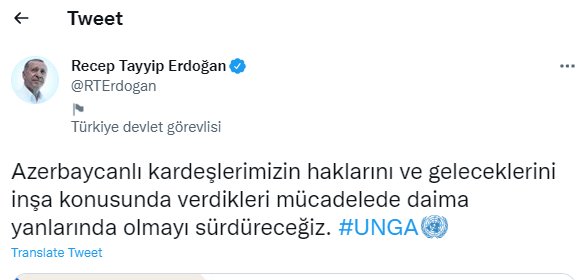 Ərdoğan Azərbaycanla bağlı tvit atdı - FOTO - foto 1