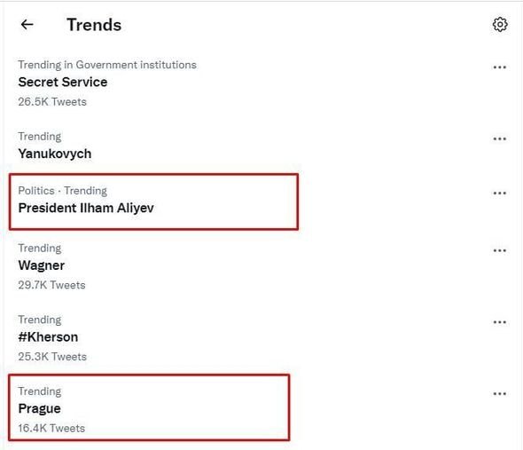 Azərbaycan Prezidenti ilə bağlı paylaşımlar “Twitter”də trend oldu - FOTO - foto 1