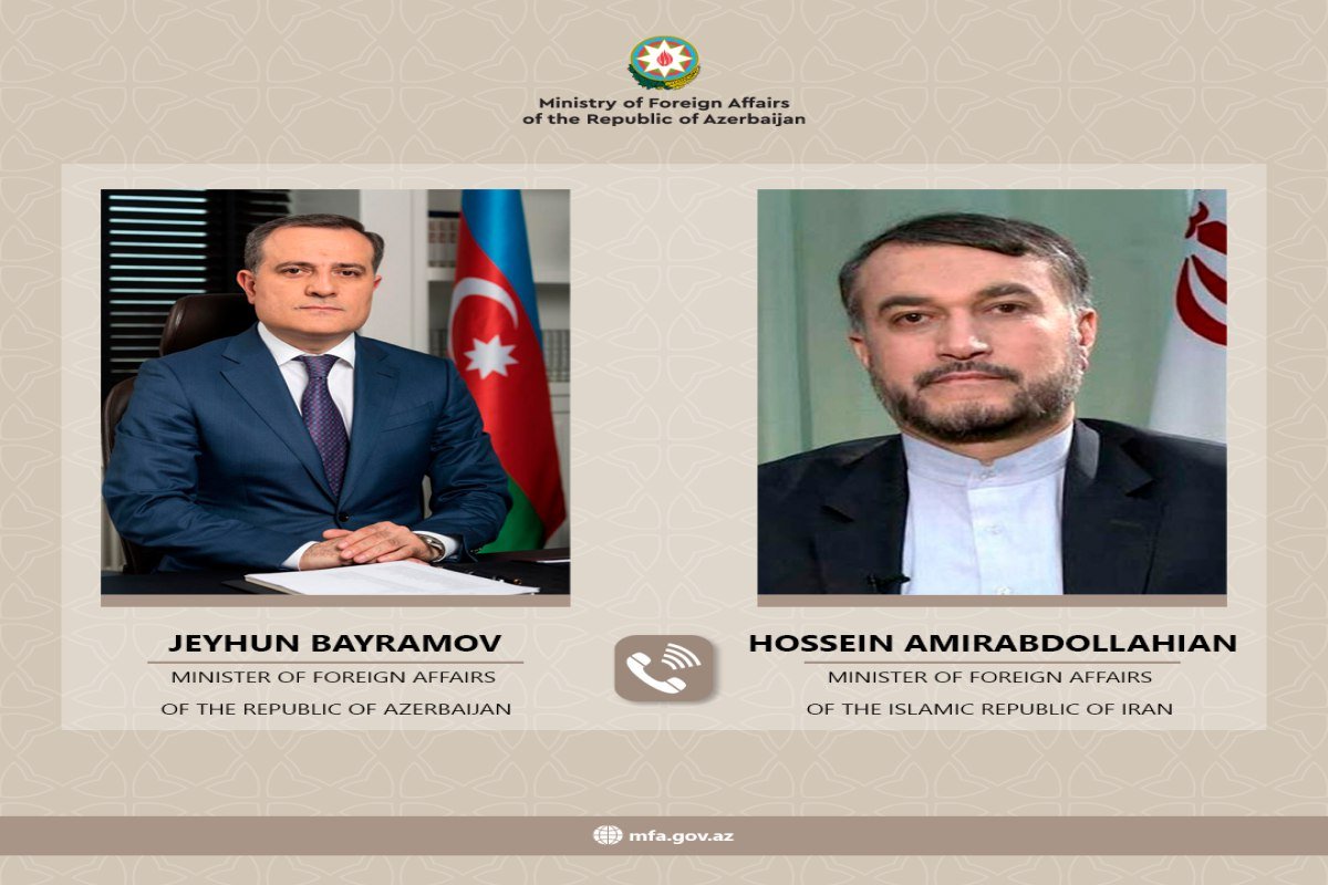 Ceyhun Bayramov İranlı həmkarı ilə ikitərəfli məsələləri MÜZAKİRƏ EDİB  - foto 1
