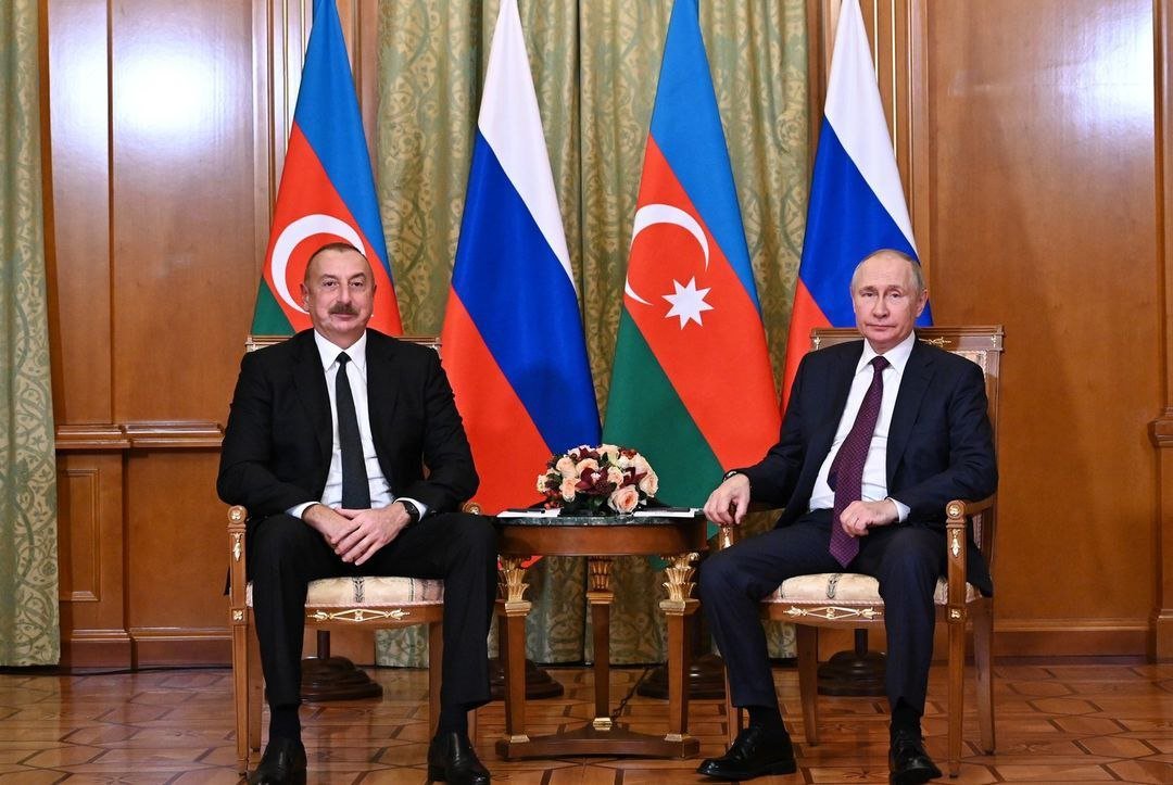 İlham Əliyev və Putin arasında ikitərəfli görüş KEÇİRİLİB - FOTO/VİDEO  - foto 2