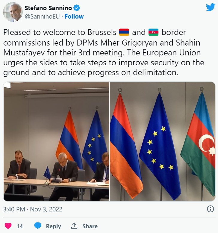Brüsseldə Azərbaycan-Ermənistan delimitasiya komissiyalarının İCLASI BAŞLADI - foto 1