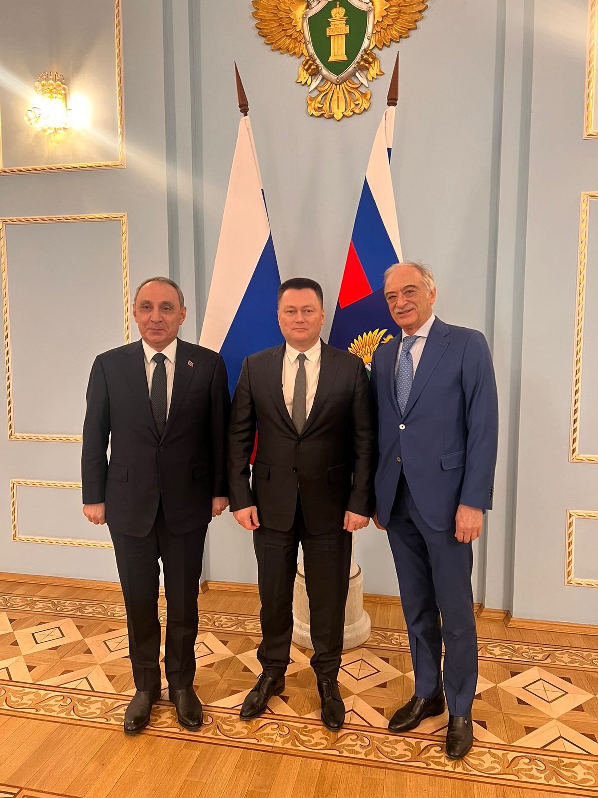 Azərbaycan, Ermənistan və Rusiya baş prokurorları Moskvada görüşdü - foto 2