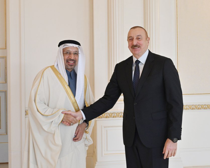 İlham Əliyev Səudiyyə Krallığının investisiya nazirini qəbul edib - FOTO-VİDEO - foto 1