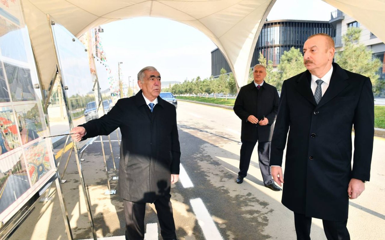 Ağ Şəhərin Mərkəzi Park Kvartalında bir sıra infrastruktur obyektlərinin inşası tamamlanıb – FOTO/VİDEO - foto 1