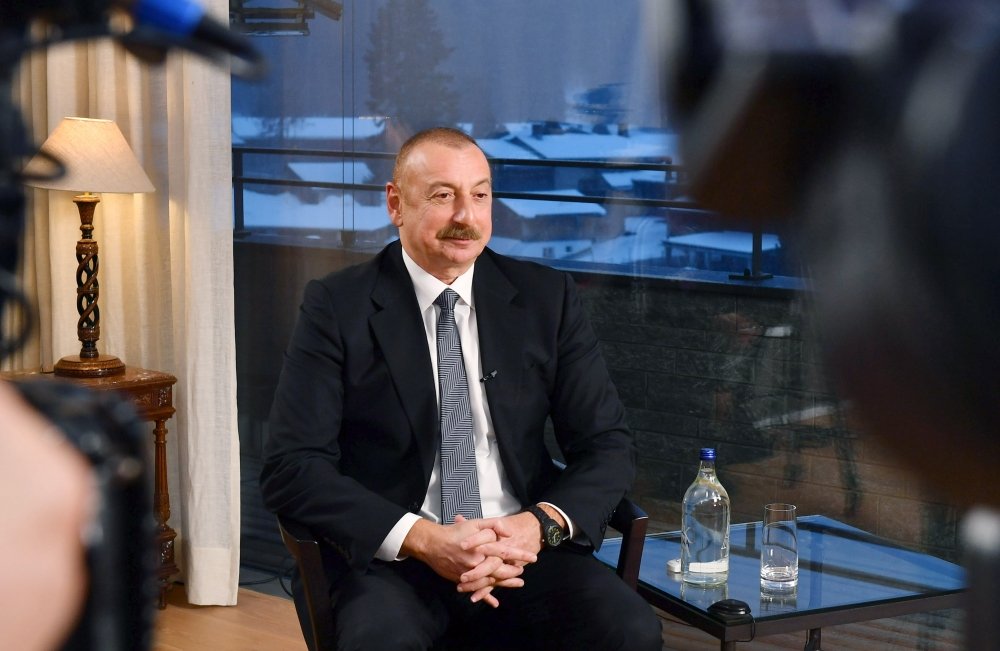 İlham Əliyev Çinin televiziya kanalına MÜSAHİBƏ VERDİ - FOTO/VİDEO - foto 2