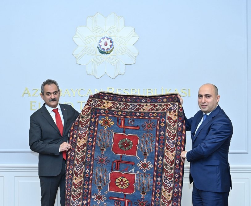 Emin Əmrullayev Türkiyənin milli təhsil naziri ilə GÖRÜŞDÜ - FOTO  - foto 1