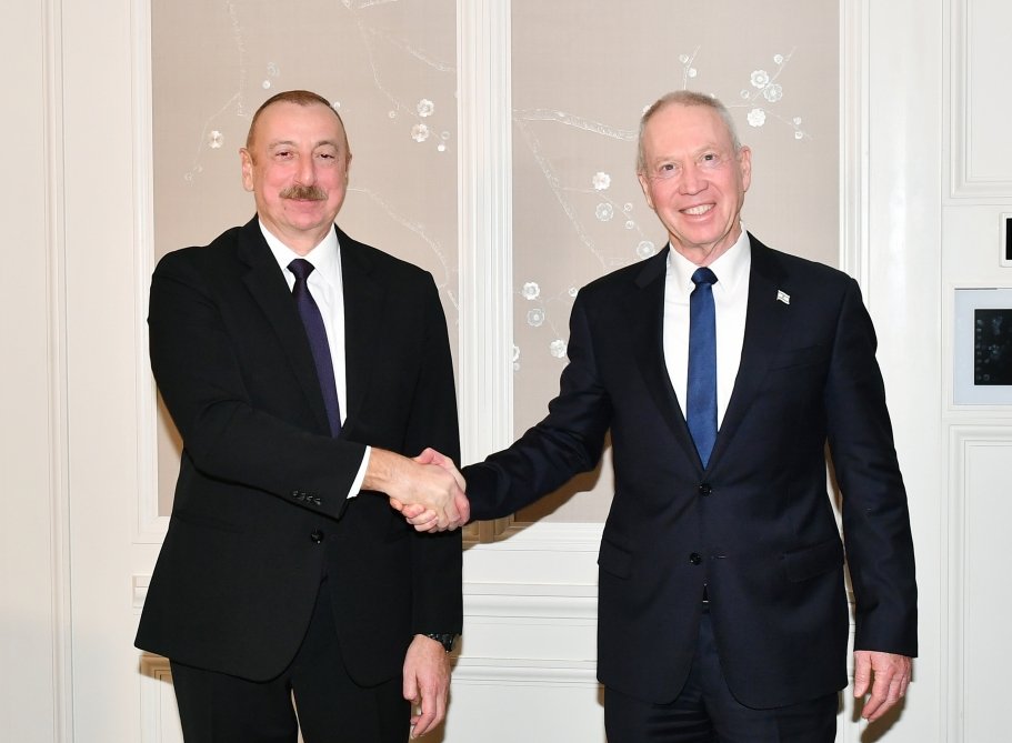 Prezident Münxendə İsrailin müdafiə naziri ilə görüşdü – FOTO - YENİLƏNİB  - foto 1