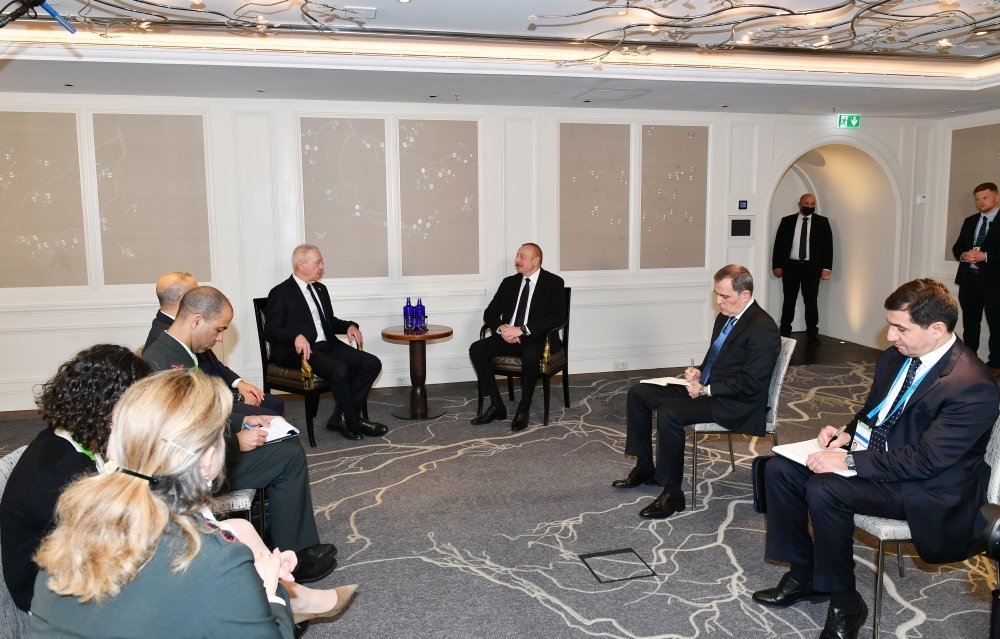 Prezident Münxendə İsrailin müdafiə naziri ilə görüşdü – FOTO - YENİLƏNİB  - foto 2
