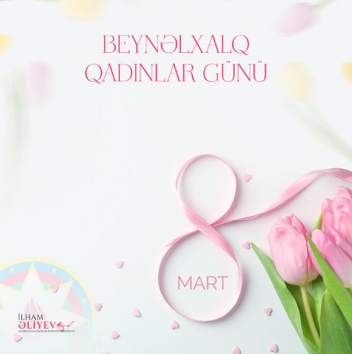 İlham Əliyevdən Beynəlxalq Qadınlar Günü ilə bağlı PAYLAŞIM – FOTO  - foto 1