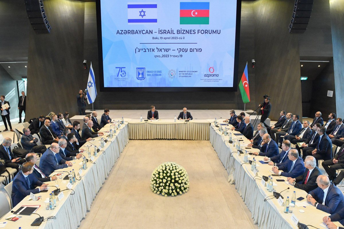 Azərbaycan-İsrail Biznes Forumu keçirildi - FOTO - foto 2