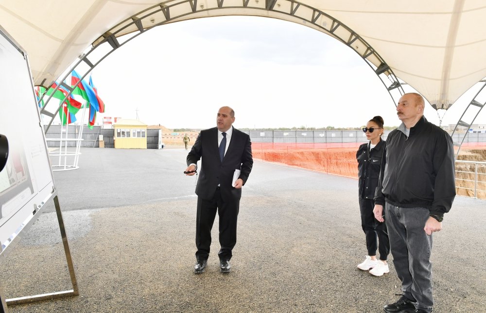 Ağdamda Muğam Mərkəzi TİKİLƏCƏK - Prezident təməl qoydu - FOTO/VİDEO - foto 2
