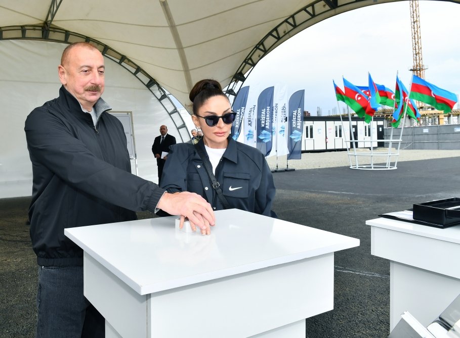 Ağdamda Muğam Mərkəzi TİKİLƏCƏK - Prezident təməl qoydu - FOTO/VİDEO - foto 3
