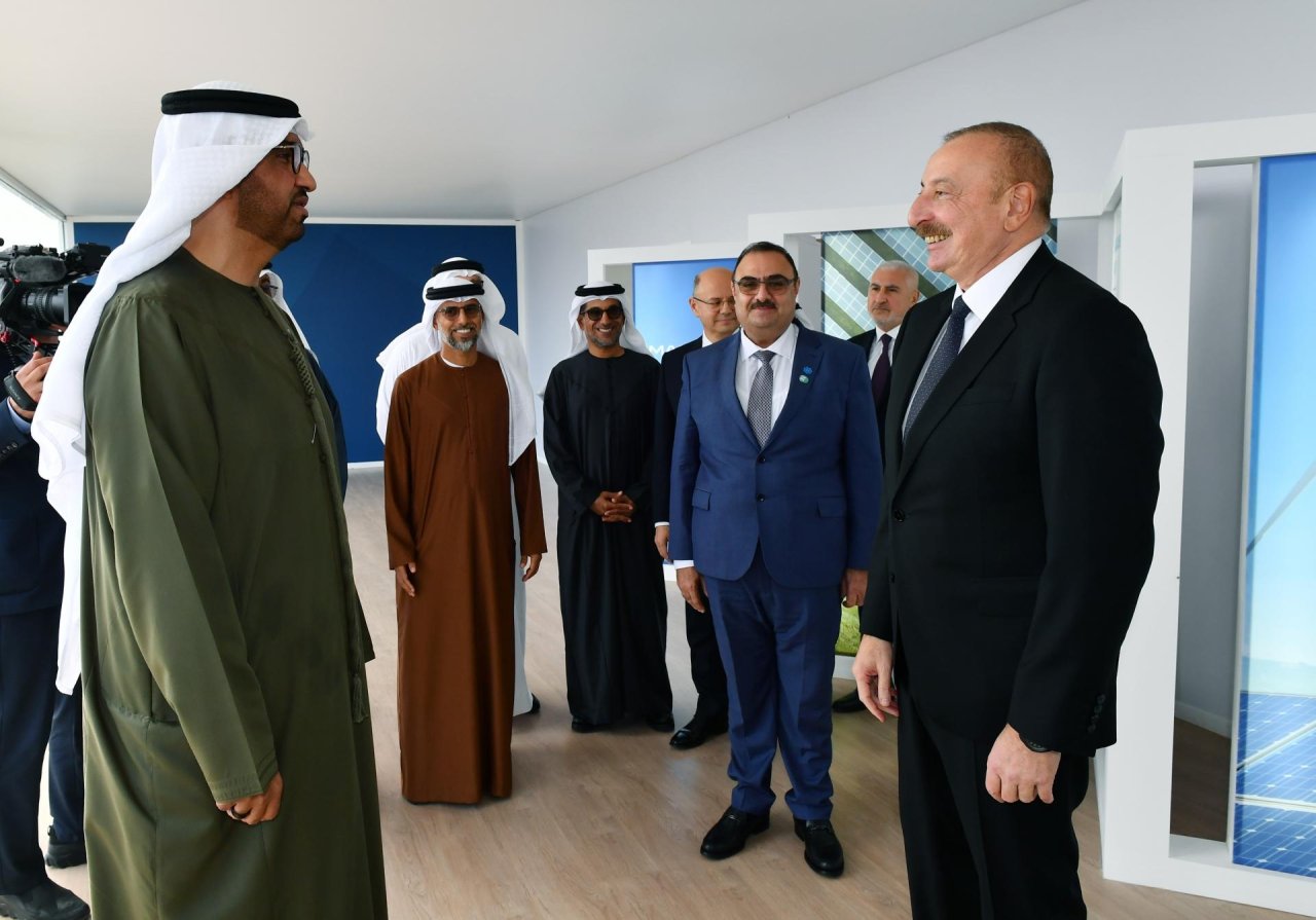 Prezident Qaradağ Günəş Elektrik Stansiyasının rəsmi açılış MƏRASİMİNDƏ - YENİLƏNİB/FOTO/VİDEO  - foto 11