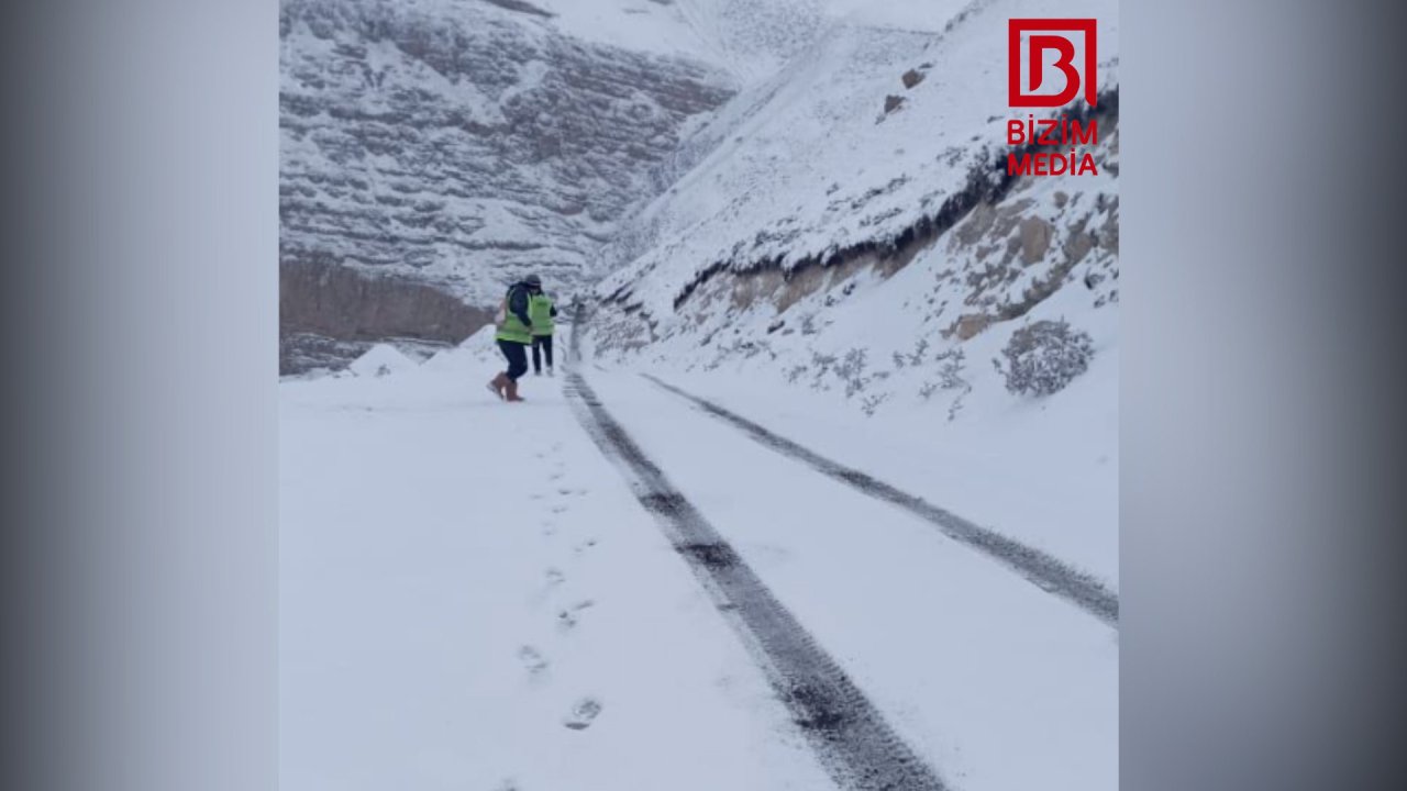Quba-Xınalıq yolu qardan belə təmizlənir – FOTO/VİDEO - foto 7