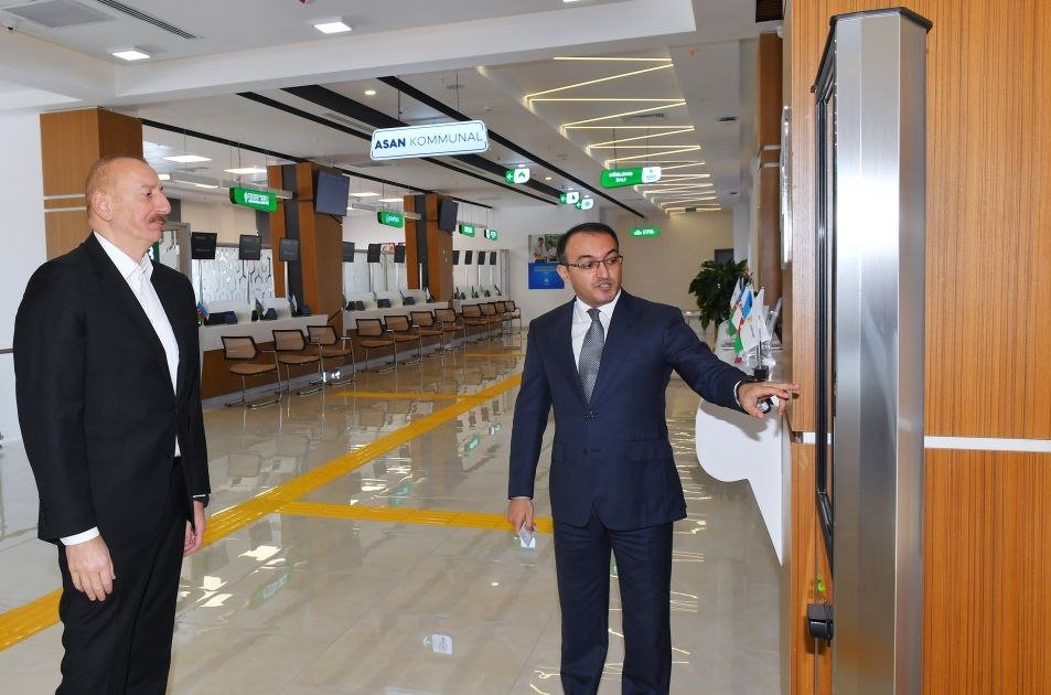 İlham Əliyev Lənkəran regional “ASAN xidmət” mərkəzinin AÇILIŞINI ETDİ - FOTO/VİDEO - foto 3
