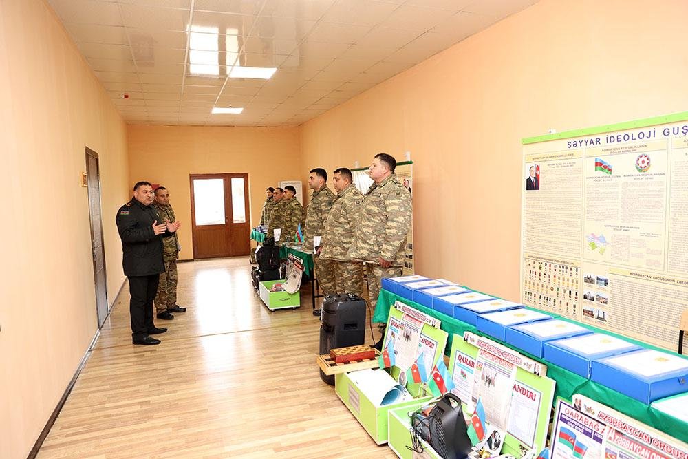 Hərbi hissələrdə döyüş texnikası və silahlar yoxlanılır – FOTO/VİDEO   - foto 1