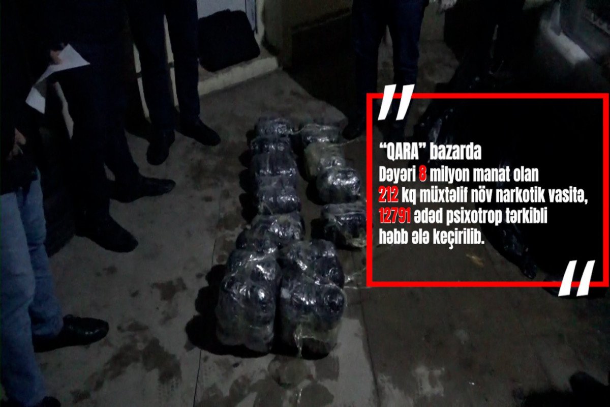 DİN-dən 8 milyonluq narkotik ƏMƏLİYYATI: Mütəşəkkil dəstə TUTULDU – FOTO/VİDEO   - foto 1