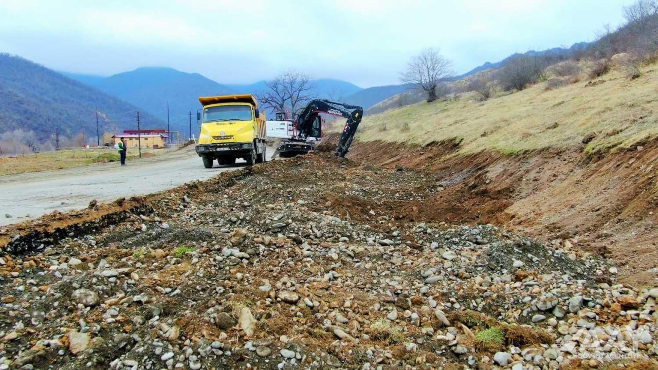 Suqovuşandan Kəlbəcərə yeni avtomobil yolu inşa edilir - FOTO/VİDEO - foto 3
