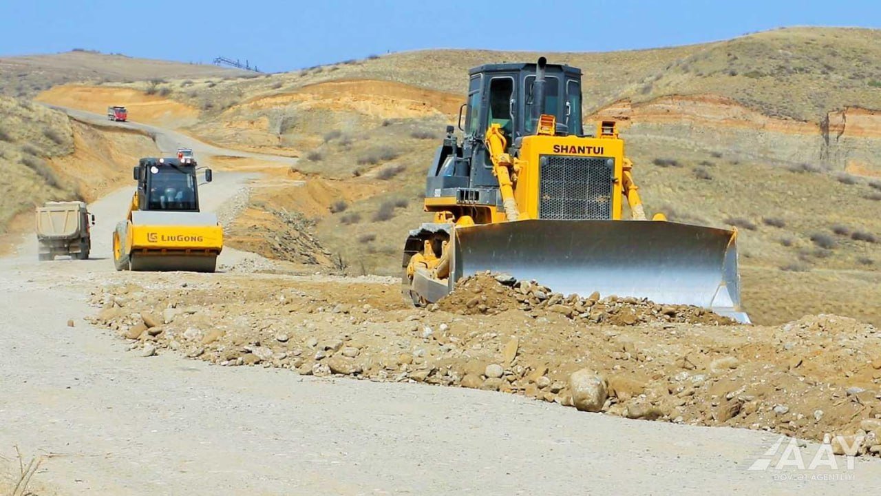 Suqovuşandan Kəlbəcərə yeni avtomobil yolu inşa edilir - FOTO/VİDEO - foto 7