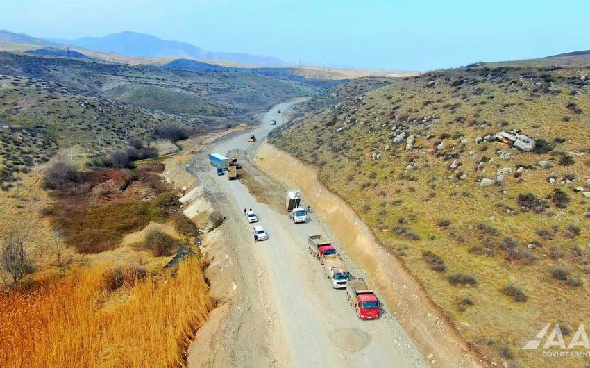 Suqovuşandan Kəlbəcərə yeni avtomobil yolu inşa edilir - FOTO/VİDEO - foto 1