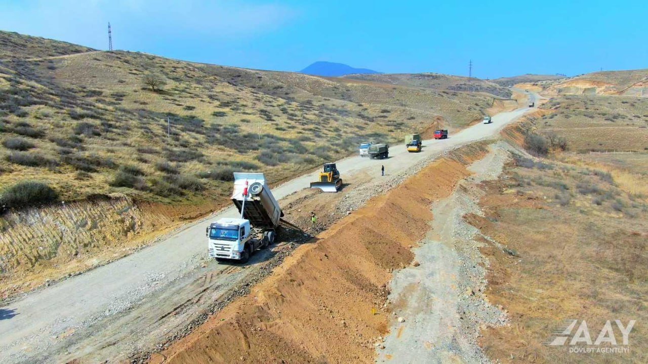 Suqovuşandan Kəlbəcərə yeni avtomobil yolu inşa edilir - FOTO/VİDEO - foto 4