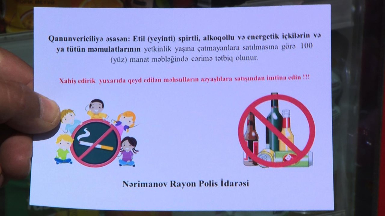 Bakıda məktəblilərə siqaret satanlar cərimələndi – VİDEO   - foto 1