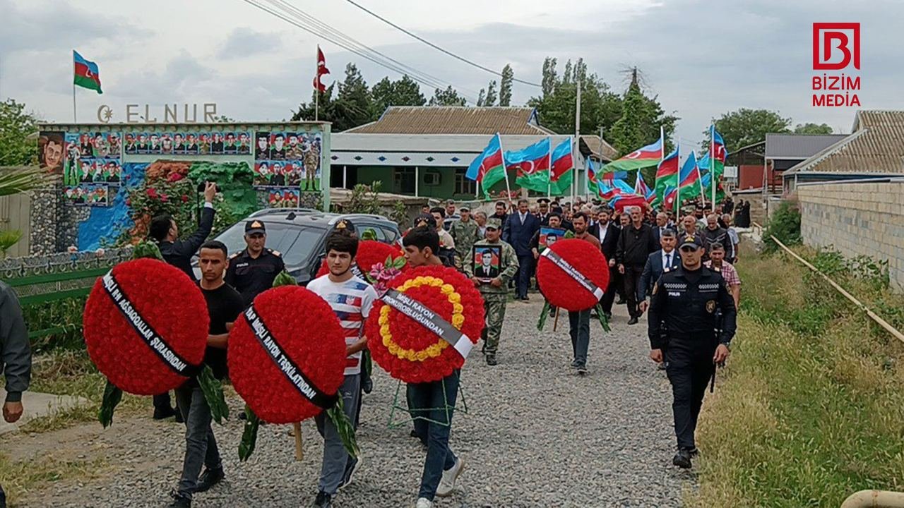 Birinci Qarabağ müharibəsinin daha bir şəhidi dəfn edildi – FOTO/VİDEO   - foto 4