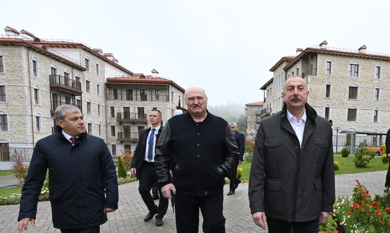 Azərbaycan və Belarus Prezidentləri Şuşada - FOTO/VİDEO - foto 1