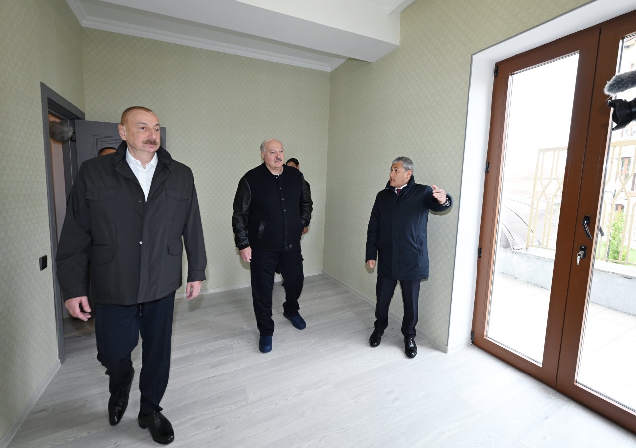 Azərbaycan və Belarus Prezidentləri Şuşada - FOTO/VİDEO - foto 2