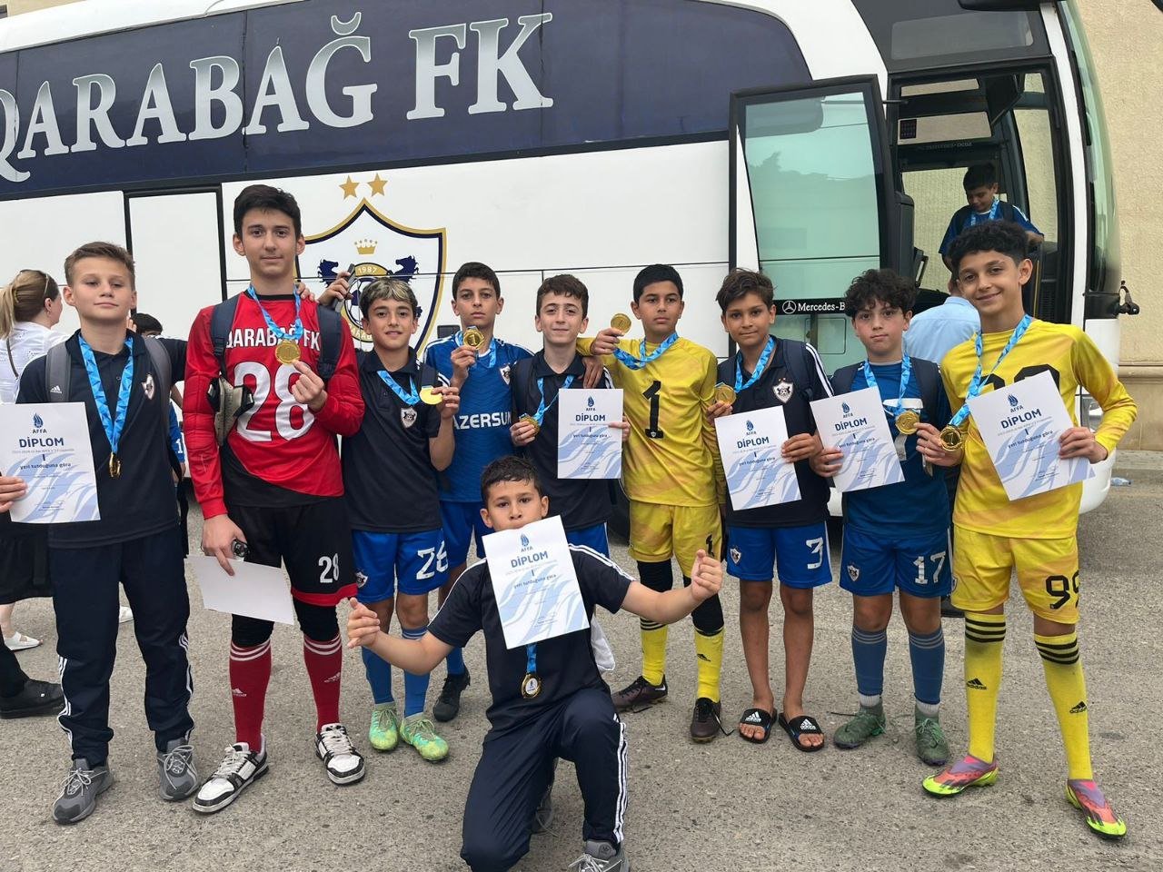 AFFA U-13 Liqası: “Qarabağ" çempion oldu - FOTO/VİDEO  - foto 1