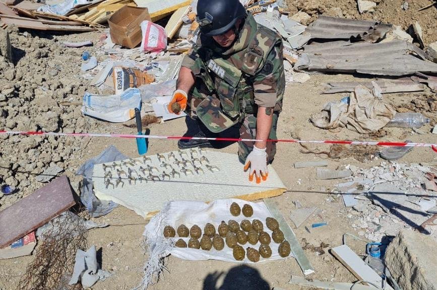 Abşeronda xeyli silah-sursat tapıldı – FOTO/VİDEO - foto 4