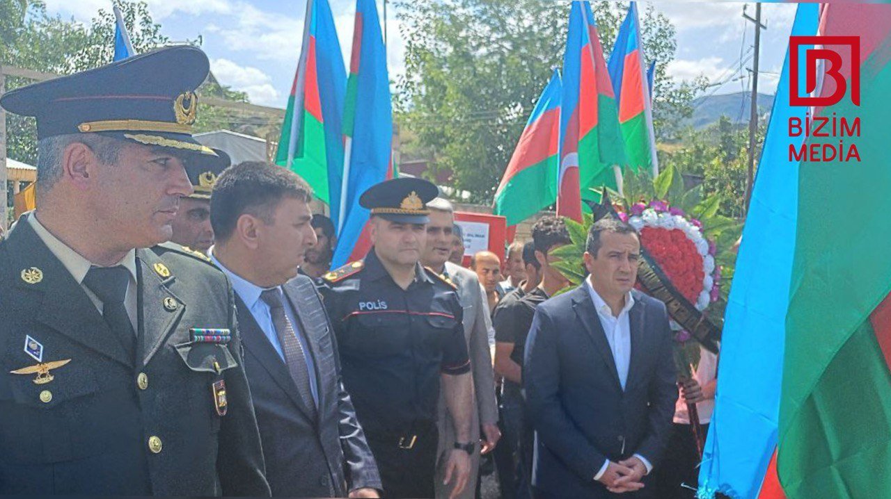 Birinci Qarabağ müharibəsi şəhidi Şəmkirdə dəfn olundu – FOTO - foto 4