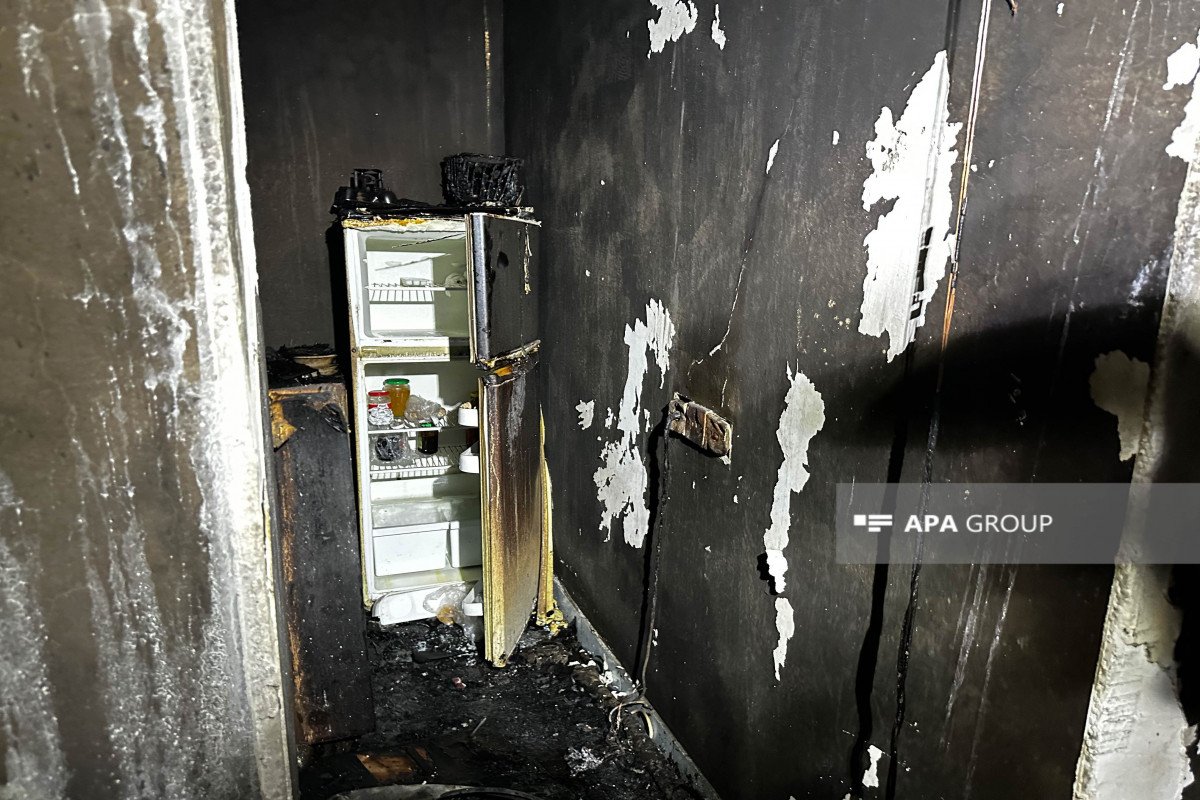 Bakıda ağcaqanad dərmanından ev yandı – FOTO/VİDEO   - foto 1