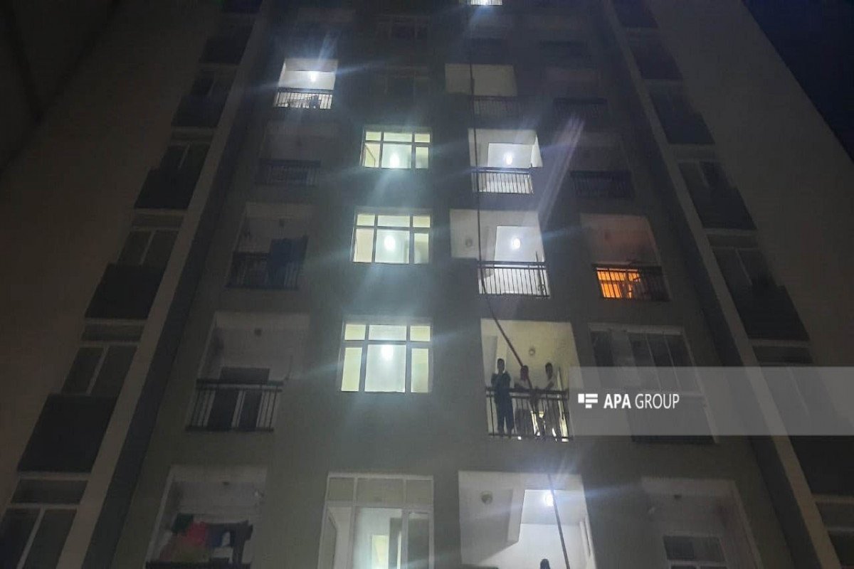Yasamaldakı MİDA yaşayış kompleksində yanğın olub - FOTO/VİDEO - foto 3