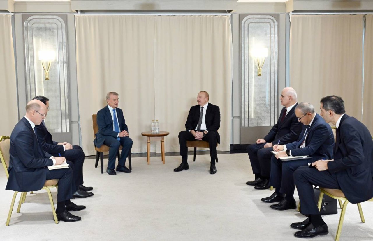İlham Əliyev Kazanda “Sberbank”ın sədri ilə görüşdü – FOTO/VİDEO - foto 1