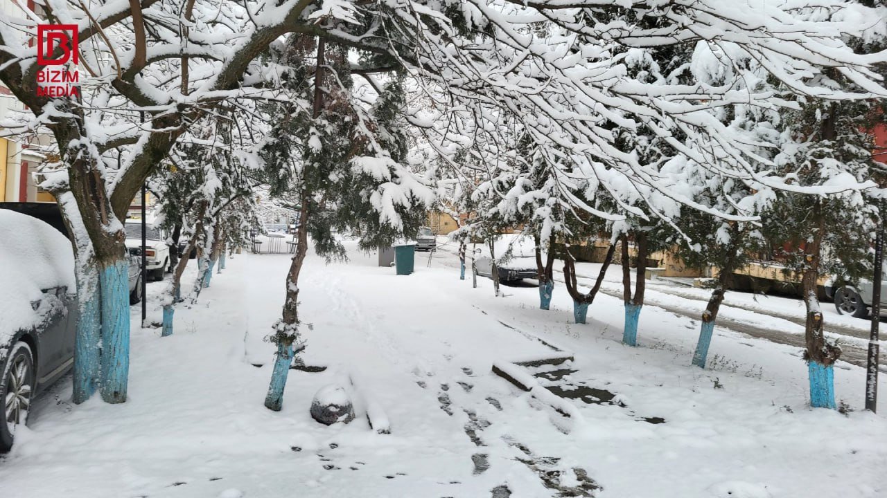 Qusarda ilk qar – FOTO/VİDEO - foto 2